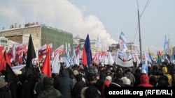 Шествие и митинг "За честные выборы" в Москве 4 февраля 2012 года.