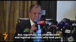 Lavrov Suriyada tərəfləri Cenevrə bəyannaməsinə əməl etməyə çağırır