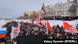 Митинг в защиту Шиеса и против мусорной реформы в Архангельске