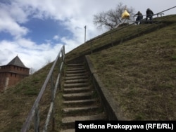 Кремлевский холм в Нижнем Новгороде