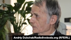 Мустафа Джемилев, украинский депутат, лидер крымских татар. Киев, 21 марта 2014 года.