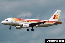 Самолет Iberia A 320-200