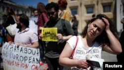 Митинг в Тбилиси в поддержку арестованного журналиста