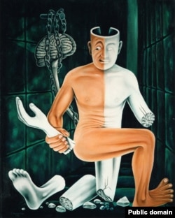 Jack Kevorkian "Paralysis painting" (http://davidstreetsbeverlyhills.com)