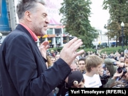 Артемий Троицкий - в поддержку Химкинского леса на митинге в Москве