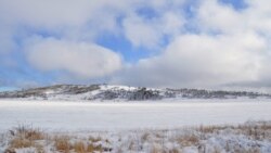 Плато Ай-Петри засыпано снегом