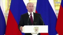 Путин ответил на вопросы журналистов про Навального