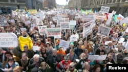 Митинг против реновации в Москве, 14 мая