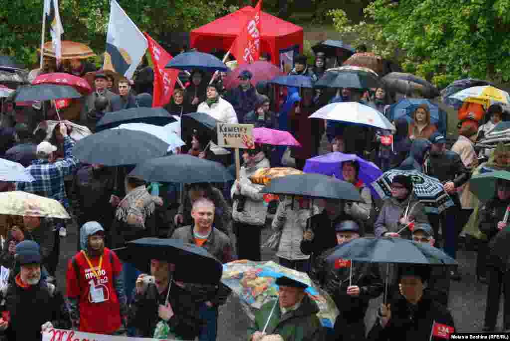 Митинг в поддержку томского телеканала ТВ2