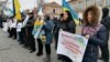 День сопротивления Крыма российской оккупации, митинг в Геническе, 26 февраля 2019 года